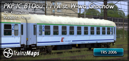PKP IC B10ou 111A St.W-wa Grochów