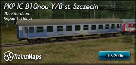 PKP IC B10nou Y/B st. Szczecin