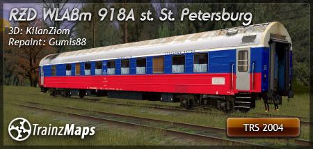 RZD WLABm 918A st. Sankt Petersburg