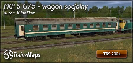 PKP S G75 - wagon socjalny